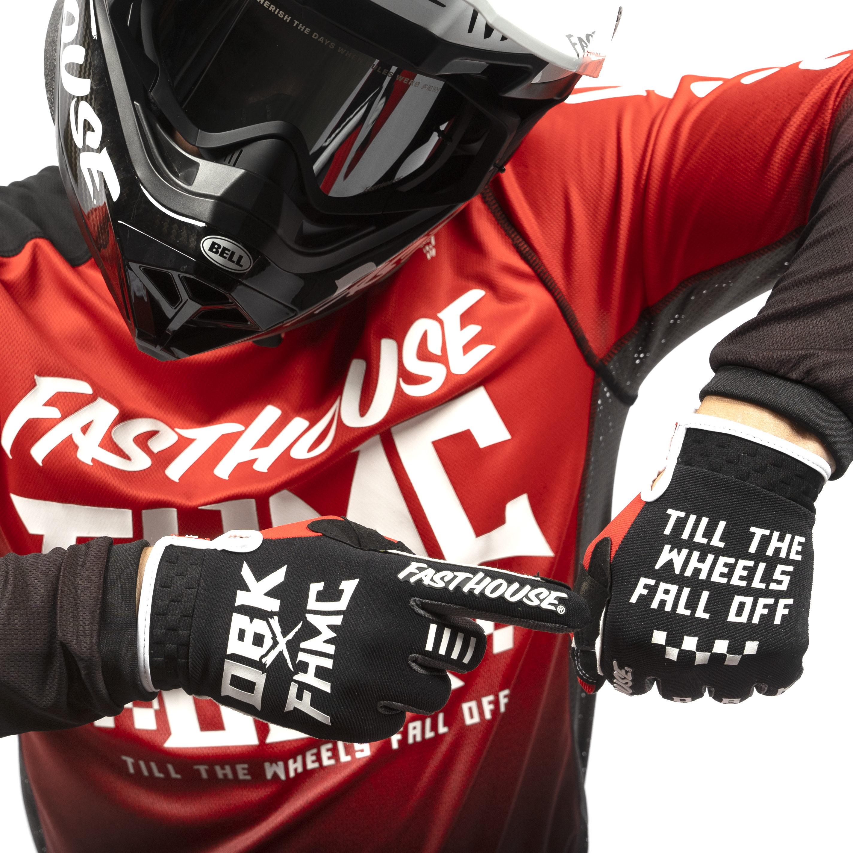 Speed Style Twitch Glove - Black-Red_Detail3_2849